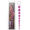 Анальная цепочка Oriental jelly butt beads 10.5 purple цвет фиолетовый цена 801 руб