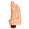 Анально-вагинальный вибратор телесного цвета цвет телесный цена 930 руб