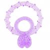 Эрекционное кольцо BasicX TPR Double Purple