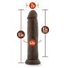 Фаллоимитатор-массажер DrSkin Dark 9