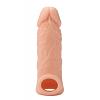 Фаллоимитатор-массажер насадка Realstuff Extender With Ball Strap цена 2313 руб