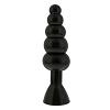 Массажер для анальной стимуляции Bendable Butt Rattler black длина 28.0 см