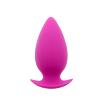 Массажер для анальной стимуляции Bootyful Anal Plug Large Pink длина 10.0 см