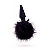 Массажер для анальной стимуляции Bunny Tail Pom Plug длина 9.0 см