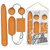 Набор из вибратора и вагинальных шариков Funky Fun Box Orange из PVC