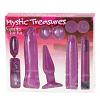 Набор массажеров и аксессуаров Mystic Treasures цвет фиолетовый цена 3787 руб