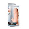 Насадка-фаллоимитатор Performance Dual Sleeve Beige цвет телесный цена 719 руб