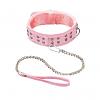 Ошейник розовый с мехом винил цвет розовый цена 1770 руб