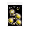 Шарики вагинальные Renegade Pleasure Balls Yellow цвет желтый цена 3296 руб