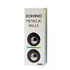 Цепочка шариков для массажа Domino Metallic balls - silver цвет белый цена 2651 руб