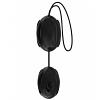 Вагинальные шарики Buzz Vibrating Love Balls Black цвет черный цена 1700 руб