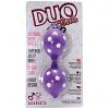 Вагинальные шарики Duo Balls цвет фиолетовый цена 700 руб