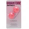 Вагинальные шарики Vibratone Duo Balls Pink Blistercard