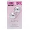 Вагинальные шарики Vibratone Duo Balls Silver Blistercard