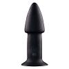 Вибратор для анальной стимуляции 5inch Rechargeable Buttplug black цвет черный цена 4124 руб