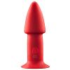 Вибратор для анальной стимуляции 5inch Rechargeable Buttplug red цвет красный цена 4124 руб
