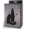 Вибратор для анальной стимуляции Apex Butt Plug Large Black из Силикон