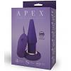 Вибратор для анальной стимуляции Apex Butt Plug Large Purple из Силикон