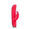 Вибратор с клиторальной стимуляцией Vilain red длина 18.0 см