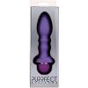 Вибромассажер анальный Purrfect Silicone Anal vibrator purple цвет фиолетовый цена 2461 руб