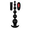 Вибромассажер для анальной стимуляции Remote Graduated Bids цвет черный цена 4232 руб