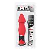 Вибромассажер - фаллоимитатор Bootyful Coned Vibe Red цвет красный цена 2912 руб