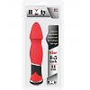 Вибромассажер - фаллоимитатор Bootyful Coned Vibe Red из Силикон