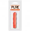 Вибромассажер-фаллоимитатор Pure 3.5 Vibrator Orange из Силикон