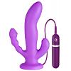 Вибромассажер-фаллоимитатор Purrfect Silicone Purple