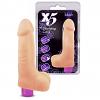 Вибромассажер-фаллоимитатор X5 - 7inch Vibrator из PVC