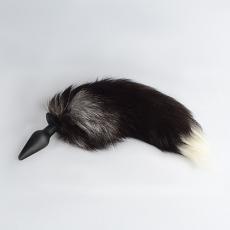 Анальная пробка с хвостом №2