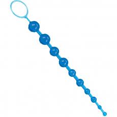 Анальная цепочка Oriental jelly butt beads 10.5 blue