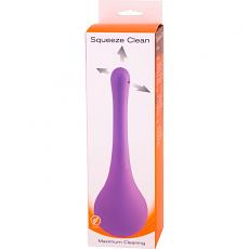 Анальный душ Squeeze Clean Purple 190мл