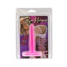 Анальный плаг гелевый 12,7см розовый