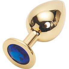 Анальный плаг Golden Butt Plug Blue