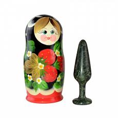 Анальный плаг змеевик