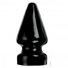 Большой анальный плаг черный