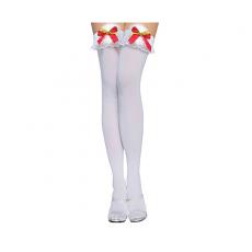 Чулки новогодние с бантами и бубенчиками