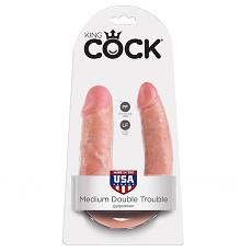 Фаллоимитатор двойной Medium Double Trouble