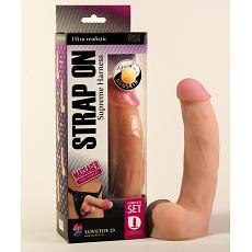 Фаллоимитатор неоскин с поясом Harness