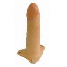 Фаллоимитатор поясной каркасный пустотелый