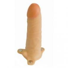Фаллоимитатор поясной каркасный пустотелый