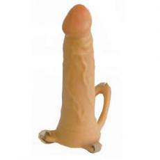 Фаллоимитатор пустотелый на резинках