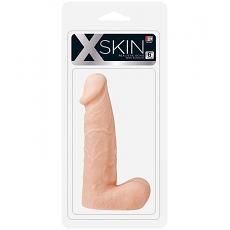 Фаллоимитатор реалистичный Xskin 6 pvc dong - flesh
