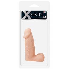Фаллоимитатор реалистик Xskin 5 pvc Dong - flesh