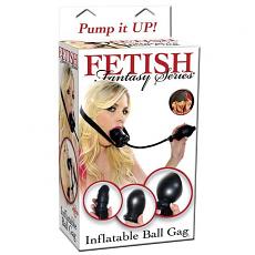 Фаллоимитатор с грушей Inflatable Ball Gag