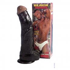 Фаллоимитатор-массажер афро Black Thunder