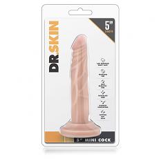 Фаллоимитатор-массажер Dr Skin 5 Inch Mini Cock Flesh