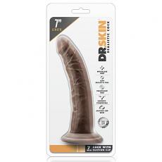 Фаллоимитатор-массажер DrSkin Curve Dark