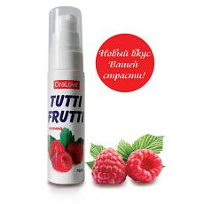 Гель со вкусом ароматной малины Tutti-Frutti серии OraLove 30г